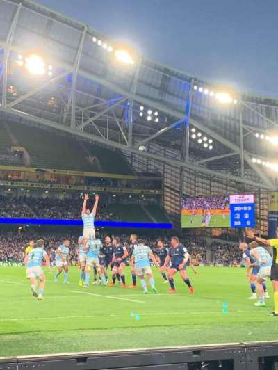 Aviva stadium section 104