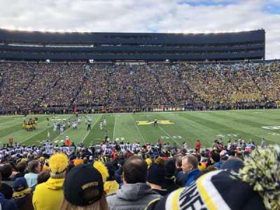 Michigan Stadium section 2