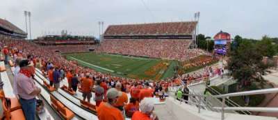 Memorial Stadium, Clemson section UA
