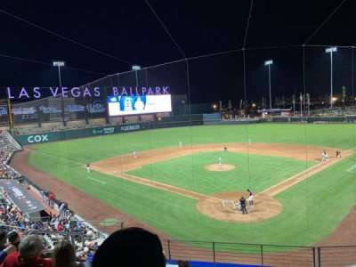Las Vegas Ballpark section 212