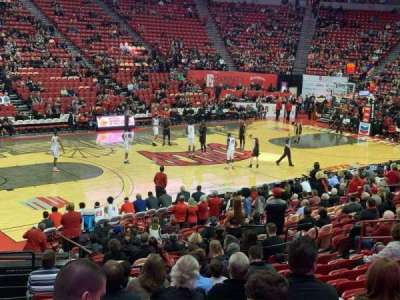 Thomas & Mack Center section 119