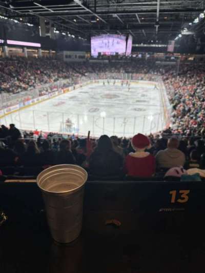 Fishers Event Center section 107NC