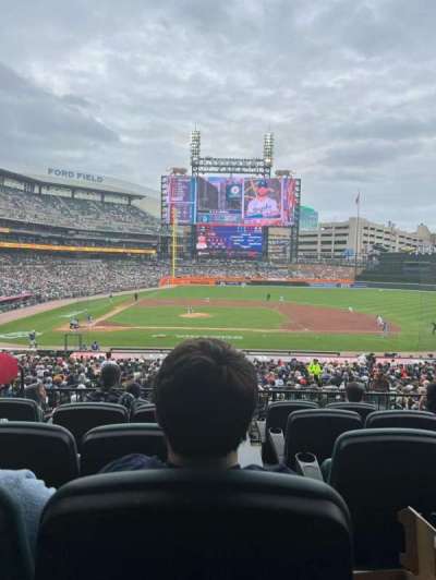 COMERICA PARK section TD122