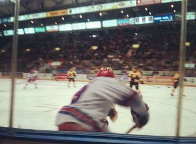 Kitchener Memorial Auditorium section Gold Glass