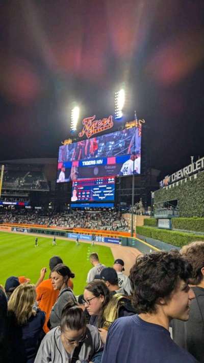 COMERICA PARK section 101