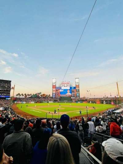 Oracle park section 115