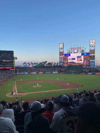 Oracle park section 211