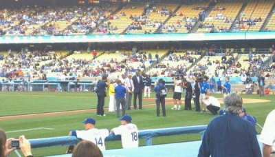 dodger stadium section 27FD