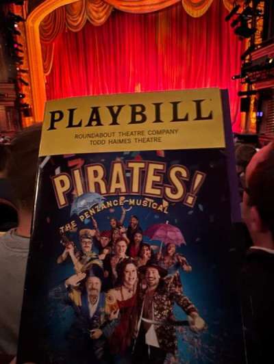 Todd Haimes Theatre section Orchestra R