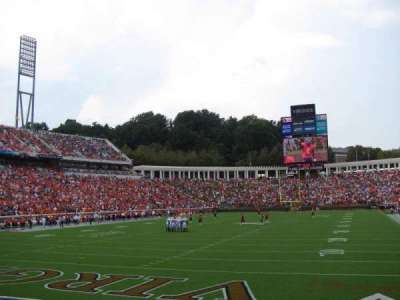 Scott Stadium section 115