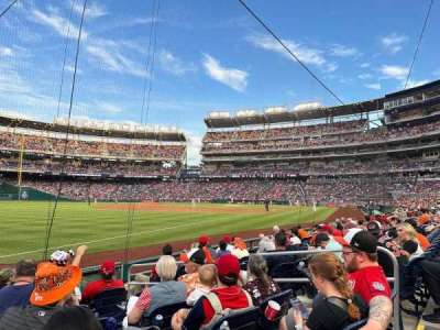 NATIONALS Park section 110