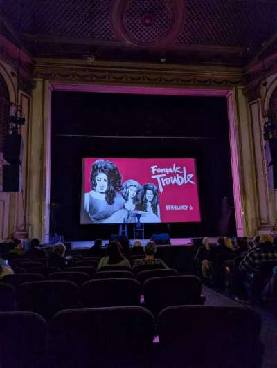 The Colonial Theatre section Front Orchestra
