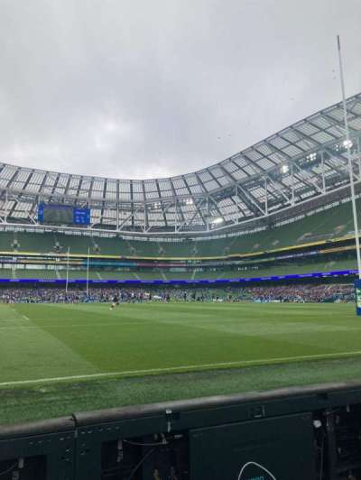Aviva stadium section 136