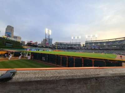 COMERICA PARK section 144