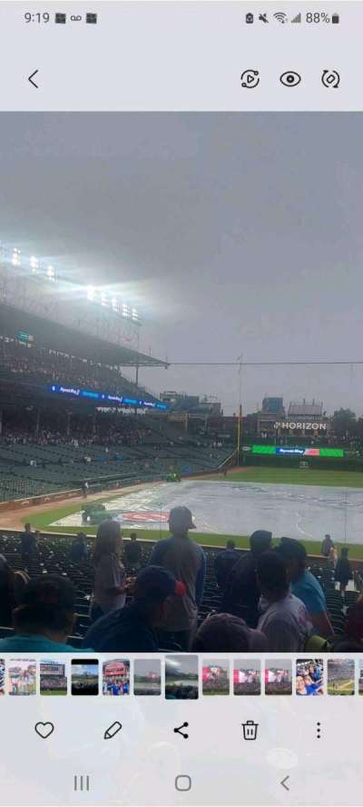 Wrigley Field section 222