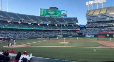 Oakland Coliseum section 113