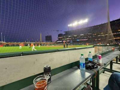 Oracle park section 127