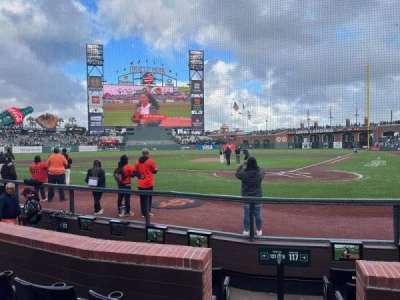 Oracle Park section Pfc117