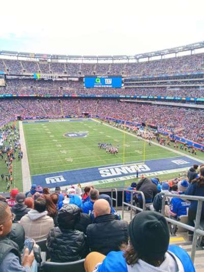 MetLife Stadium section 204