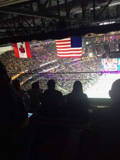 T-mobile Arena section Hyde Lounge