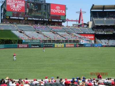 Angel Stadium section 204