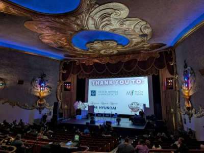 Crest Theatre section Upper