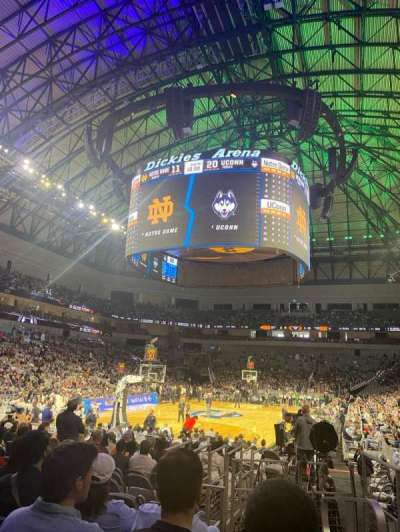 Dickies Arena section 130