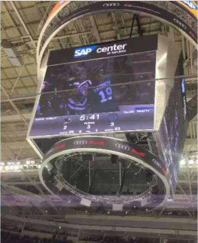 SAP Center section 101