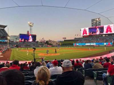 Angel Stadium section 119