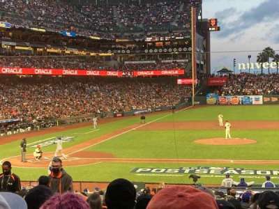 Oracle park section 109