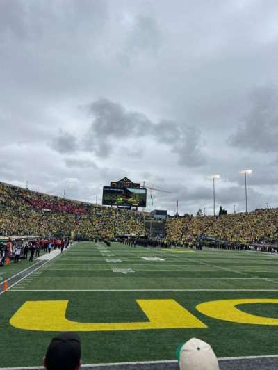 Autzen Stadium section 23