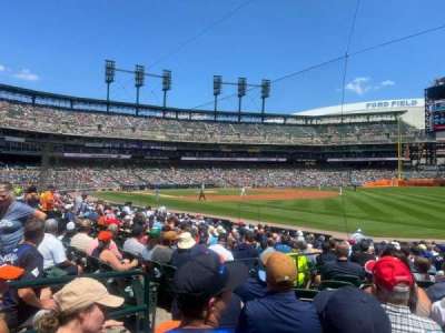 COMERICA PARK section 114