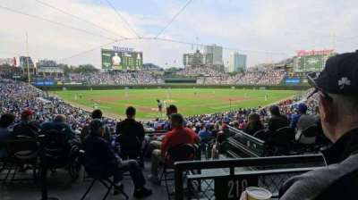 Wrigley Field section 218