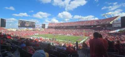 Raymond James Stadium section 214