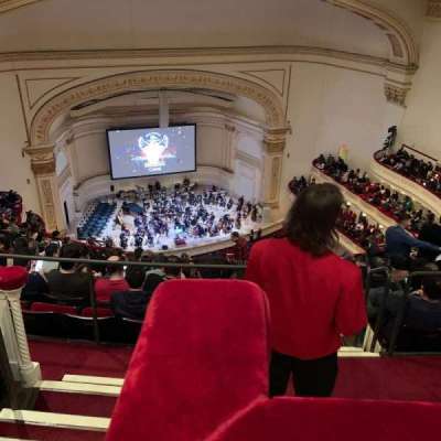 Carnegie Hall section Upper Balcony LC