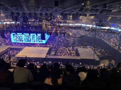 oakland arena section 231