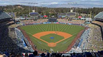 dodger stadium section 1TD