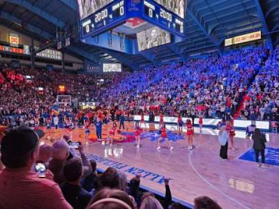 Allen Fieldhouse section F
