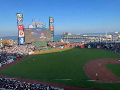 Oracle park section VB325