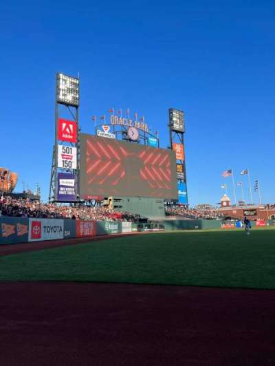 Oracle park section 131