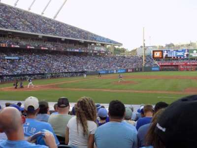 Kauffman Stadium section 135