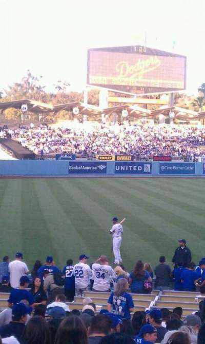 dodger stadium section 43fd