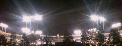 Dodger Stadium section From the lot
