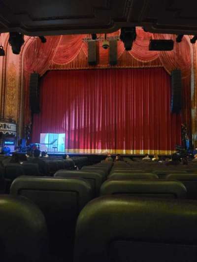 orpheum theatre, los angeles section Orchestra R