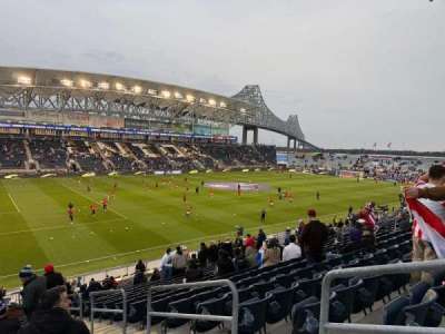 Subaru park section 112