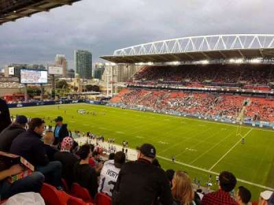 bmo field section 220