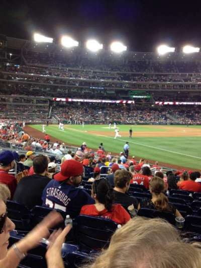 NATIONALS Park section 135