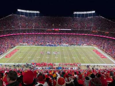 arrowhead stadium section 324