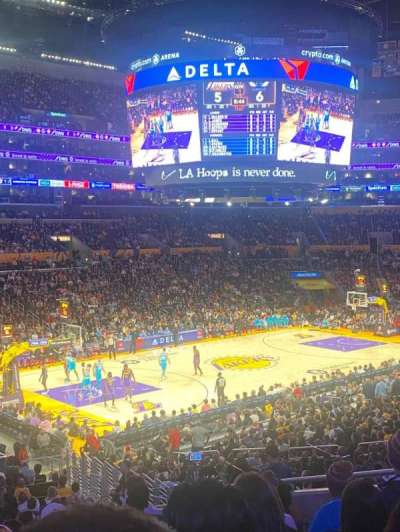 Crypto.com Arena section Pr17