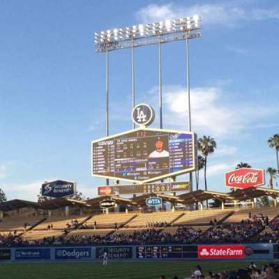 dodger stadium section 20FD